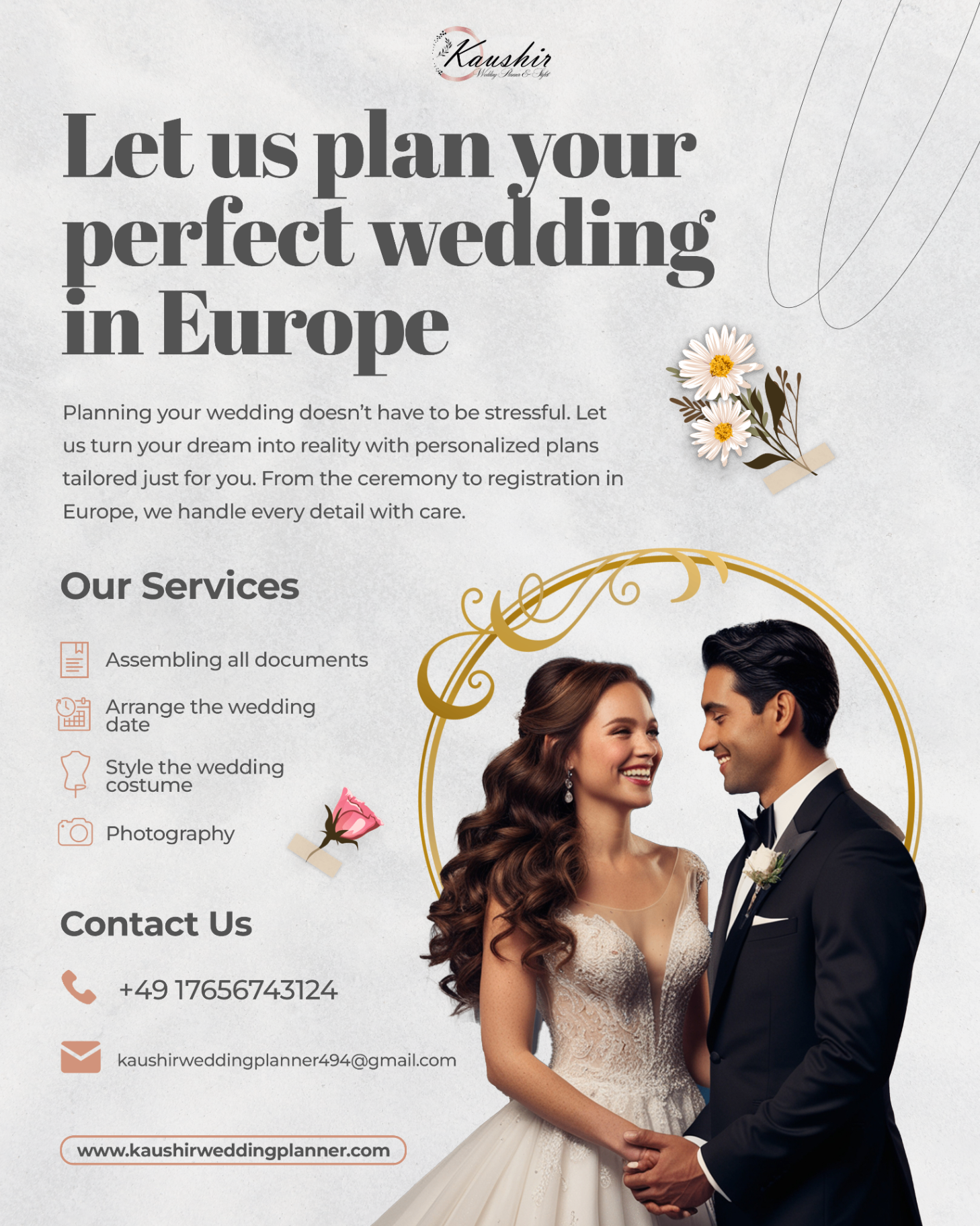 Kaushir Wedding Planner — 2025 Sponsor
